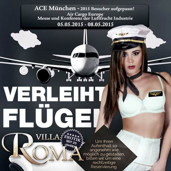 Air Cargo München, Eventgrafik mit Caprice L.